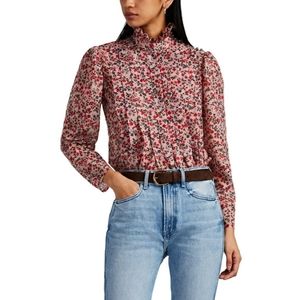 Robert Rodriguez - Cayana Floral Pleated Blouse